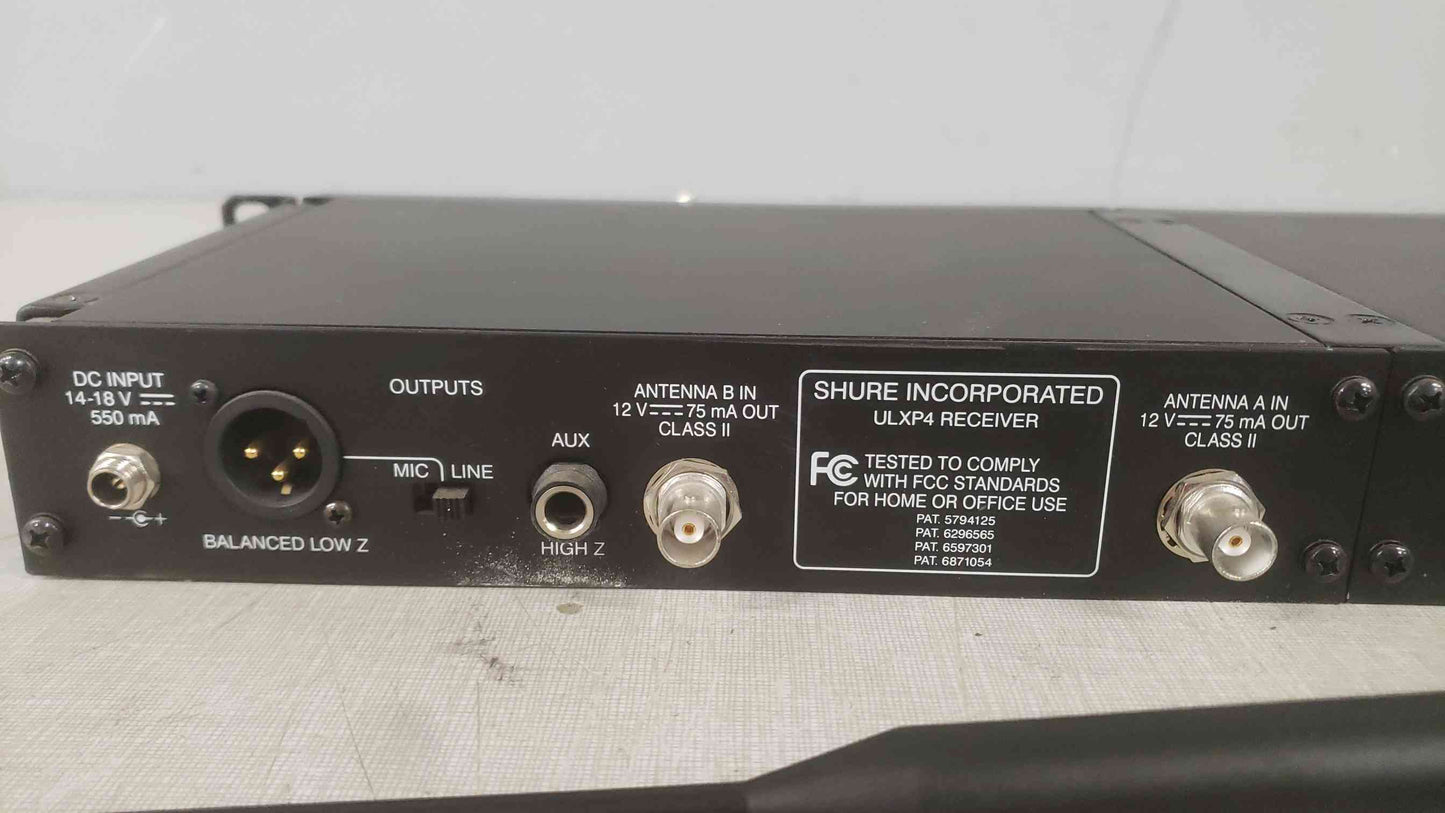 SHURE Dual ULXP4 Receiver (SKU: 111395)