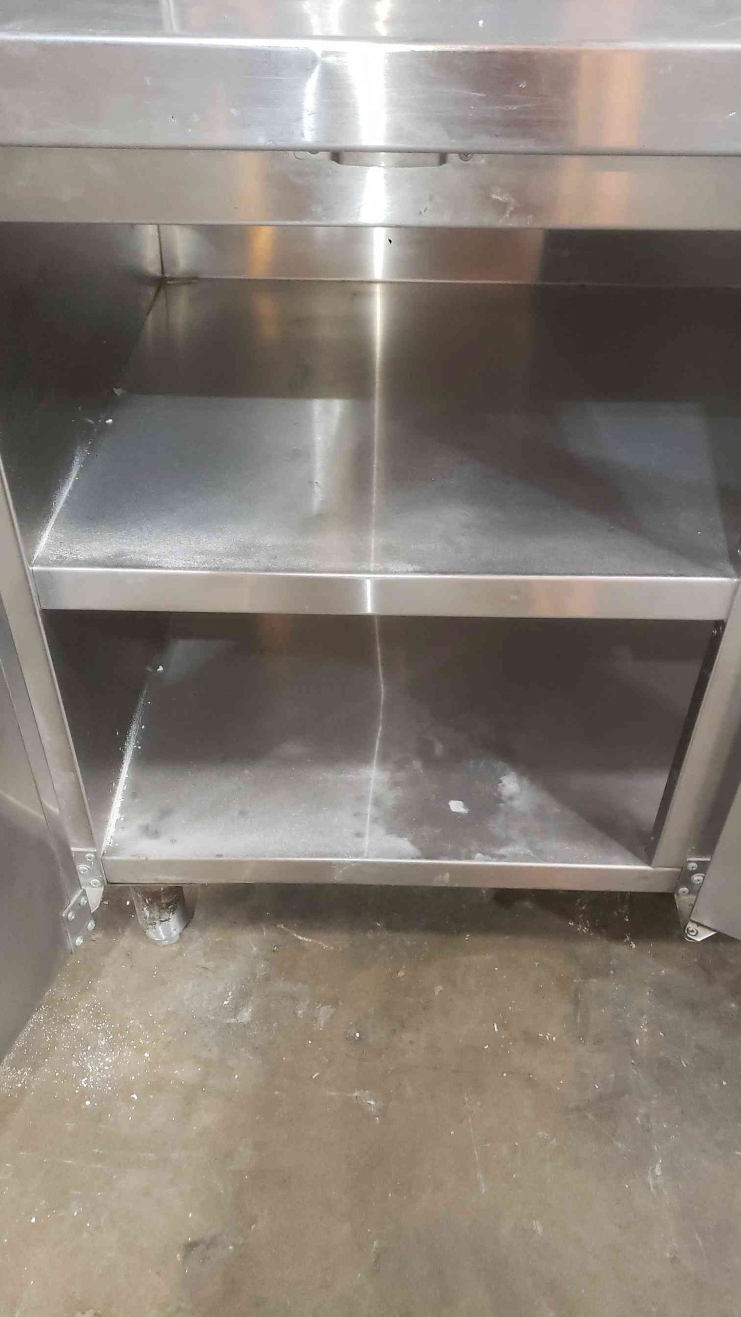 Stainless Steel 68" Prep Table W/ 3 Doors (SKU: 111941)
