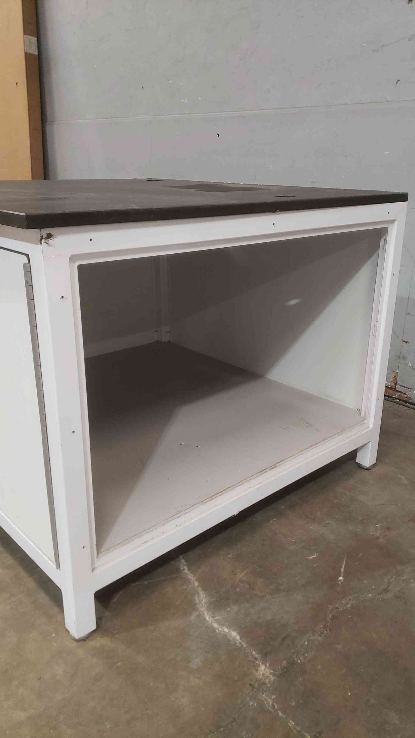 Jamestown 4'x4' Lab Table W/ 2 Doors (SKU: 112098)