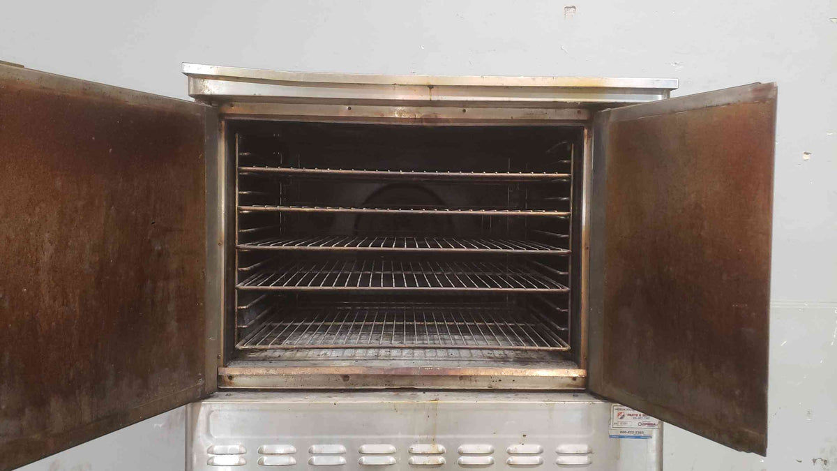 Blodgett DFG-100-3 Double Stack Natural Gas Convection Oven - Stainless Steel - Mobile (SKU: 112265)