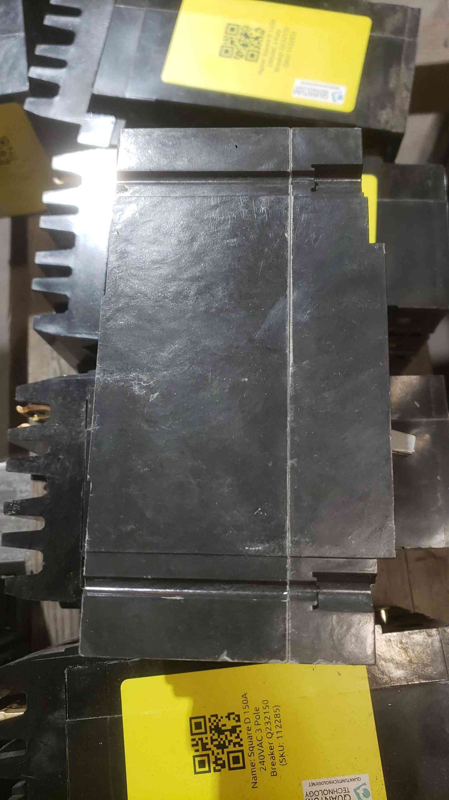 GE 80A 480V 3 Pole Breaker TED124080 (SKU: 112290)
