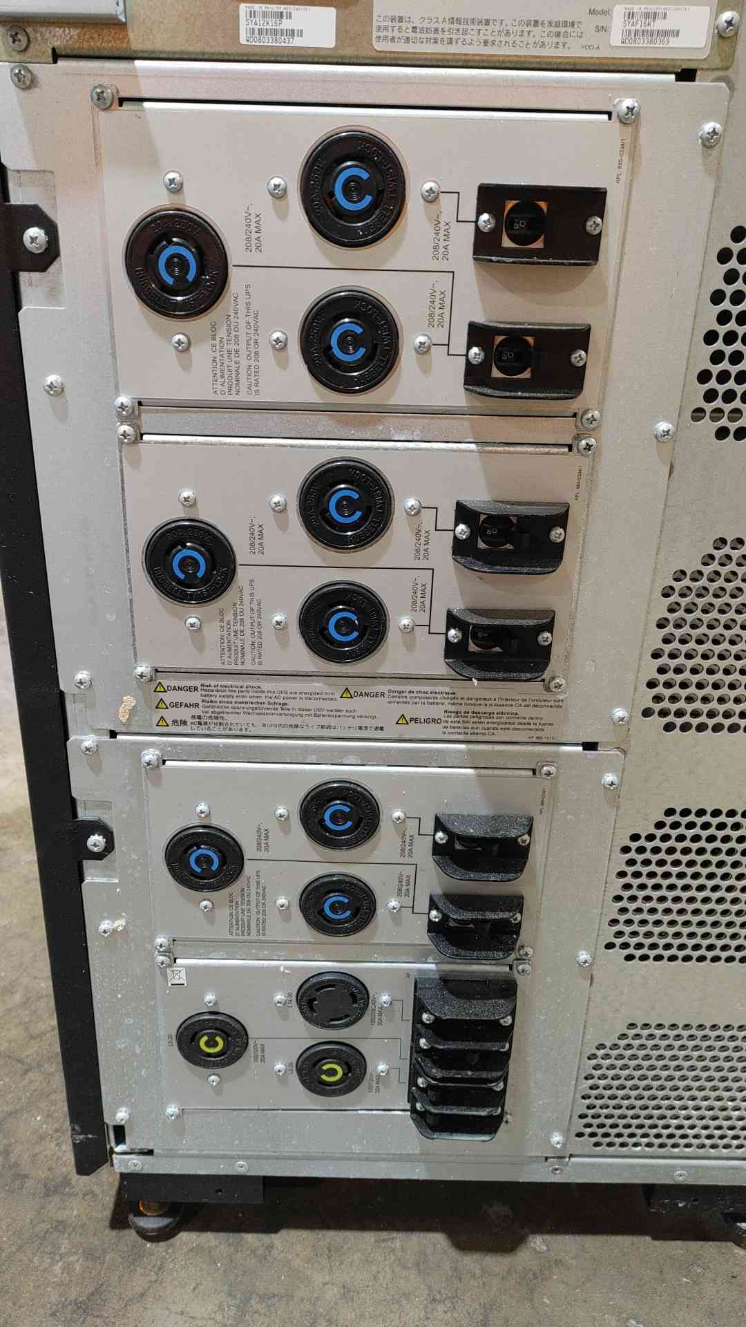 16kVA APC Symmetra LX UPS SYAF16KT 3 Power Mods 2 Battery Mods (SKU: 112444)