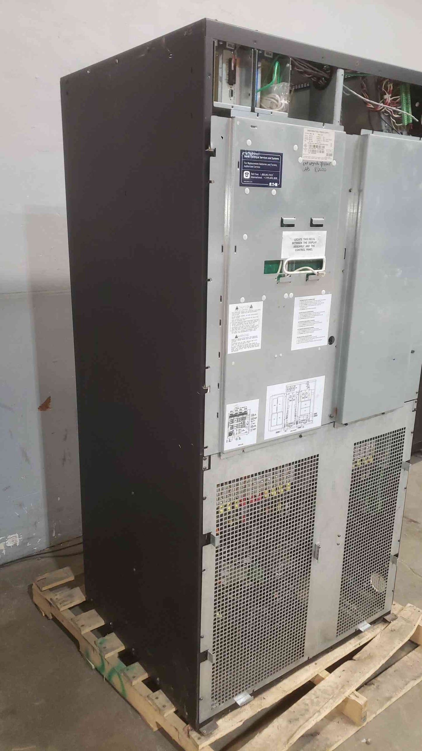 AS-IS EATON 480VAC 3PH UPS System 9390-160 (SKU: 112438)