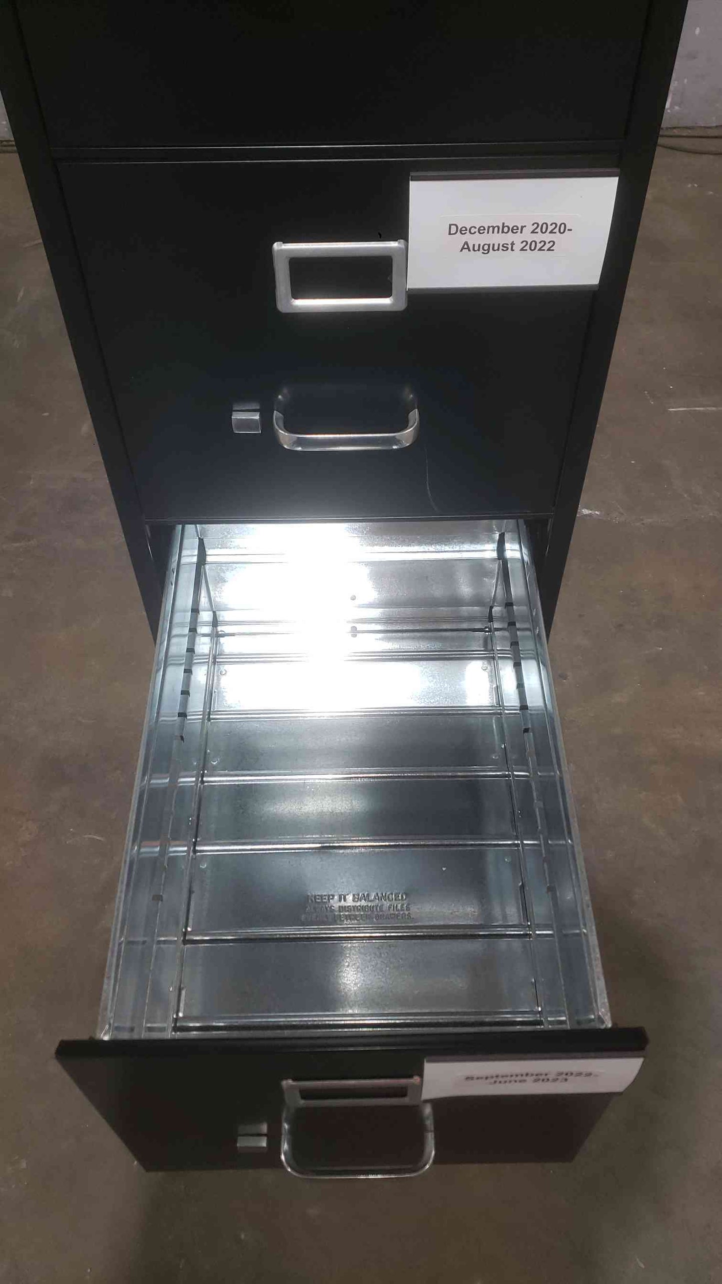 AMBRI 4 Tier Lateral Filing Cabinet (SKU: 112452)