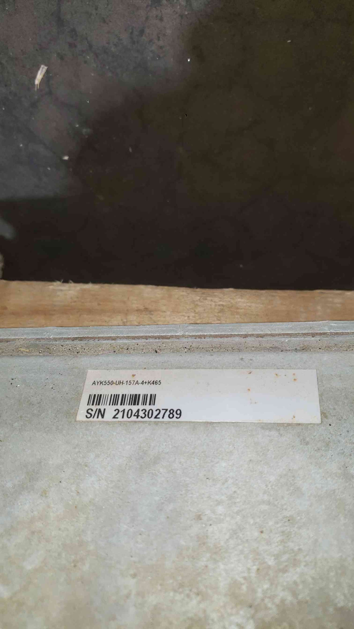 Johnson Controls ABB AYK550-UH-157a VFD 157A (Cracked Top)  (SKU: 112500)