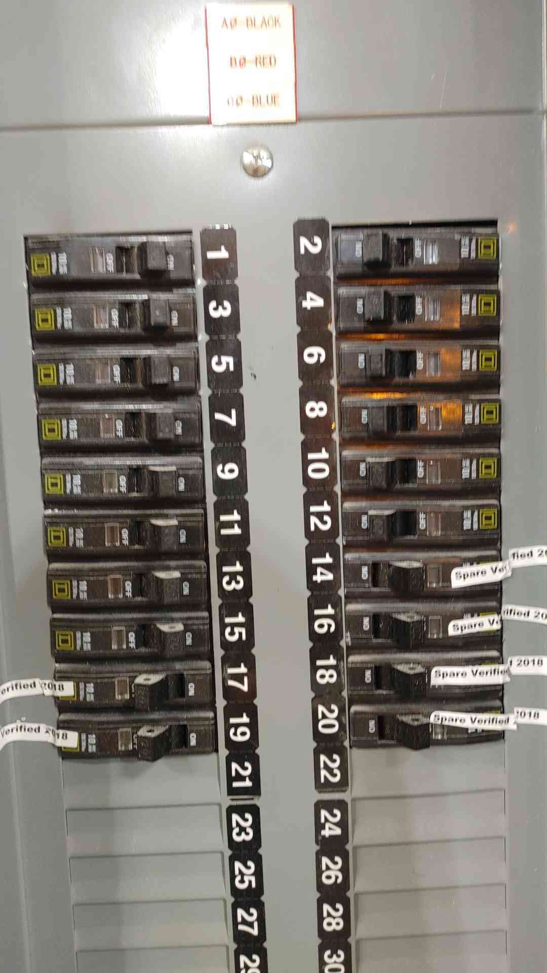 Square D NQOD44L225CU Complete Panelboard 225A 42-Cir 3PH Copper Bus Box & Trim (SKU: 112528)