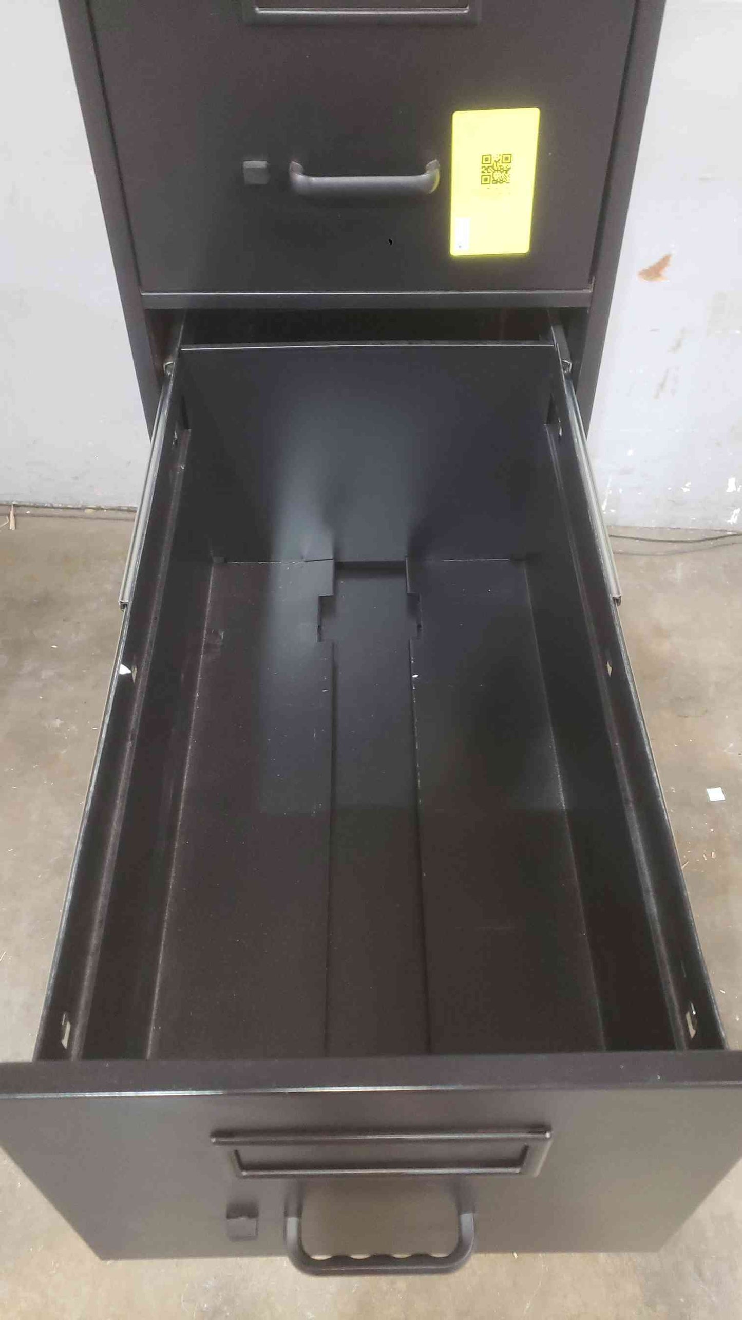 Black Five Tier Filing Cabinet (SKU: 112616)