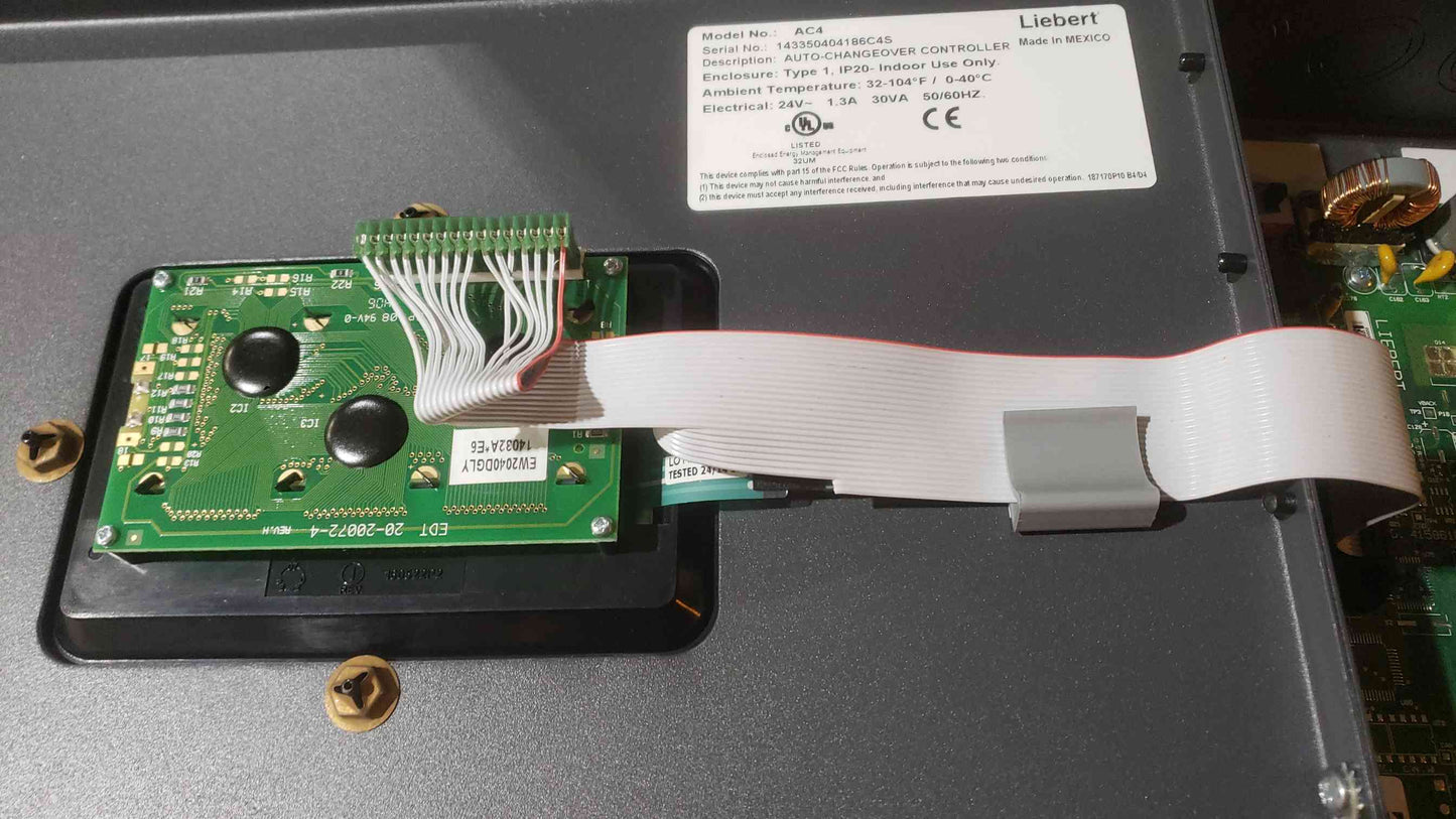 Liebert 24V~ 1.3A Auto Changeover Controller AC4 (SKU: 112623)