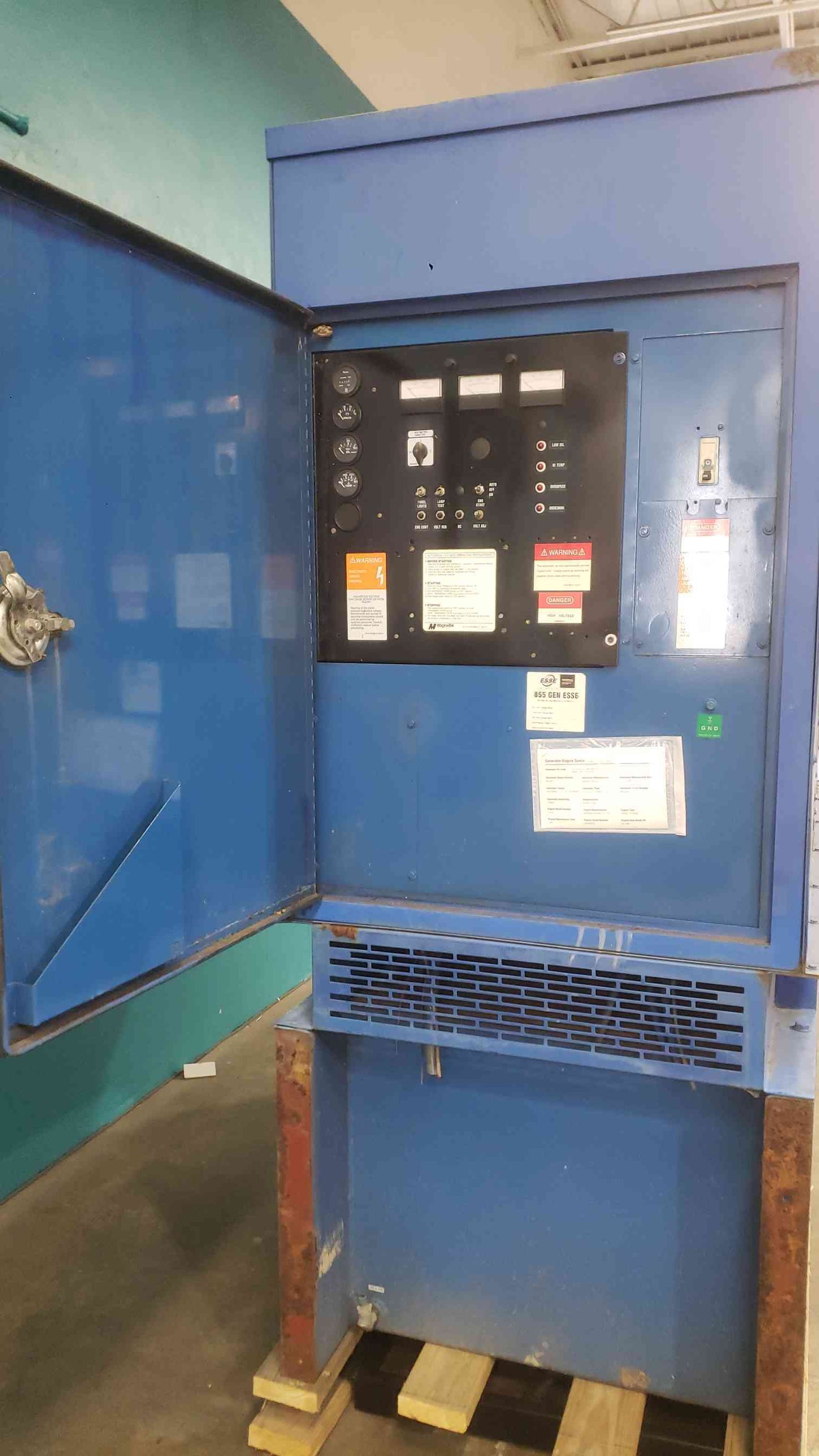 40kW MagneTek RD-500 Diesel 120/240V 480V 1/3PH Standby 835 Hrs (SKU: 113052)