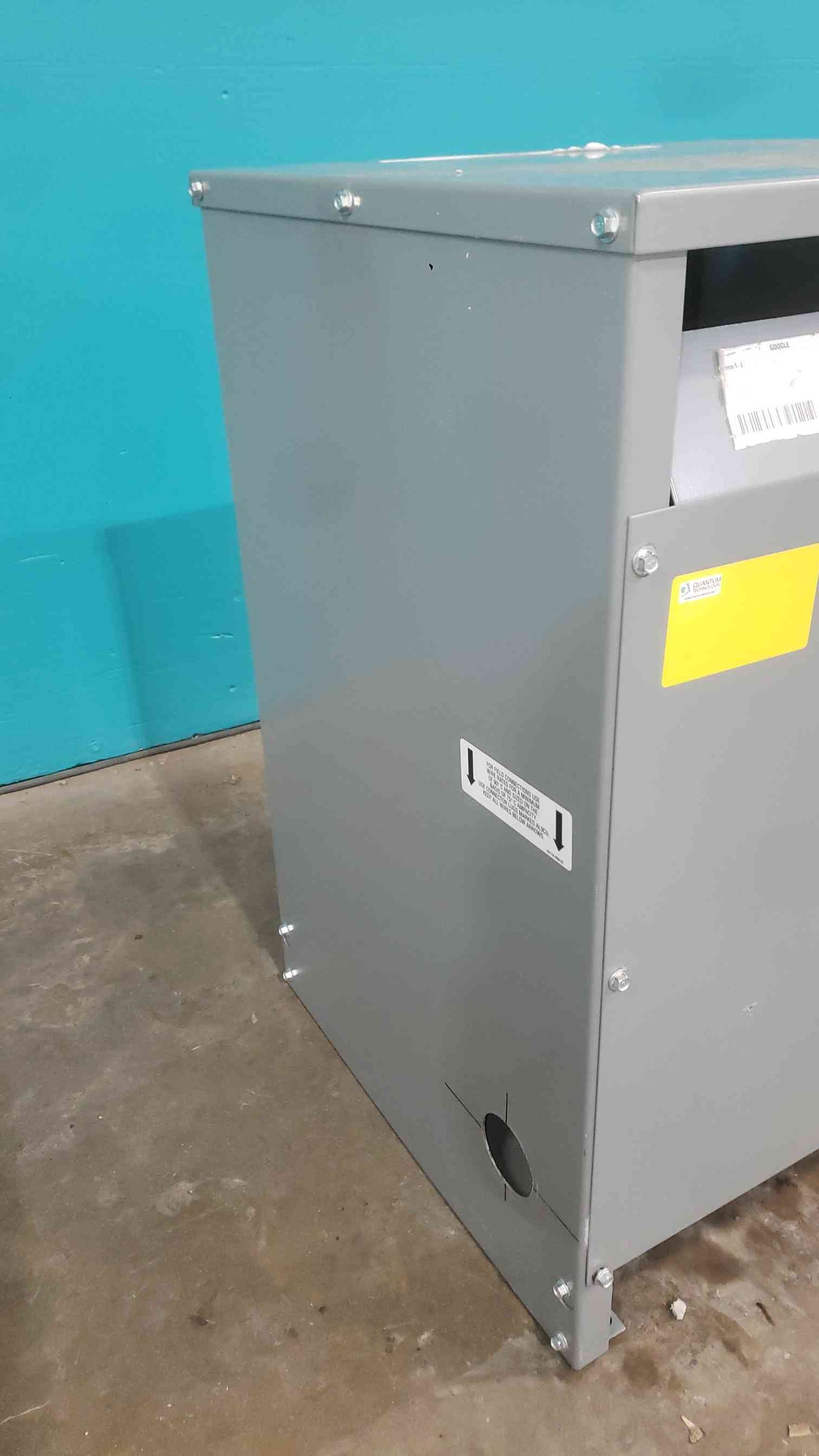 Square D 45T3H 45 kVA Transformer 3 Phase 480V to 208Y/120V Sorgel Dry Type (SKU: 113134)