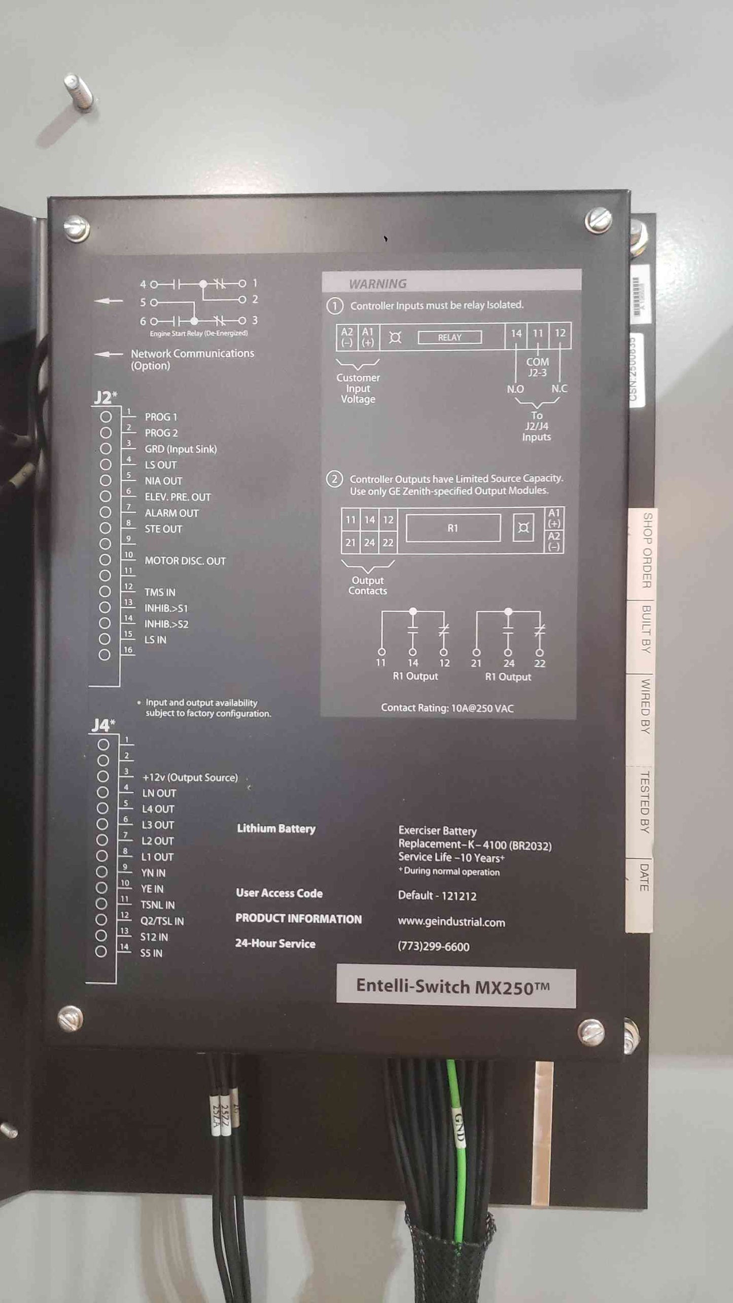 GE Zenith ZTSL160ES-7 Automatic Transfer Switch ATS 1600 Amp 480V 3 Phase (SKU: 113508)