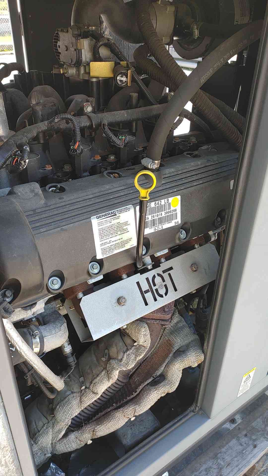 Generac 35KW 120/240V 1PH NG/LP Generator SG35 143Hrs TESTED (SKU: 113566)