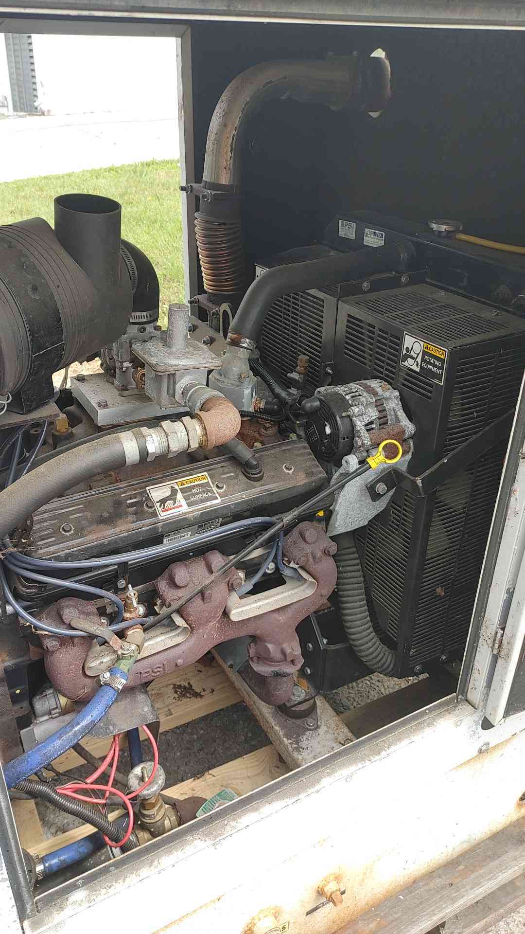 Lynx 60KW 120/240V 1PH  NG/LP Generator Model 60SG 'TESTED'(SKU: 113559)