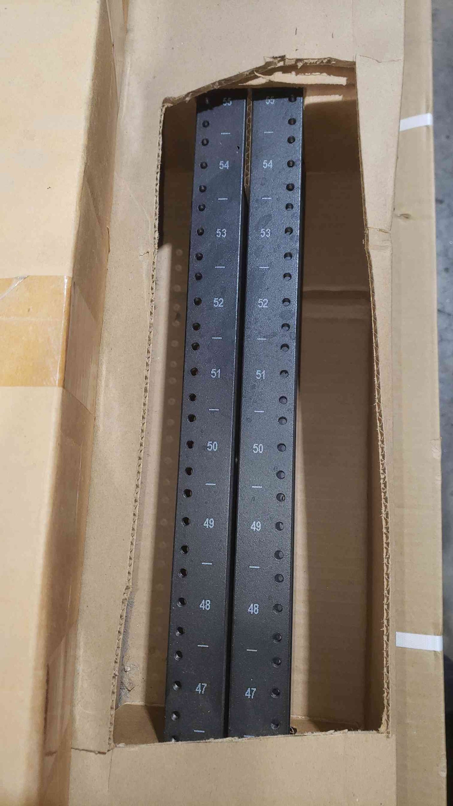 Mixed Lot Of 18 Ladder Racking Sections W/ Accessories (SKU: 113768)
