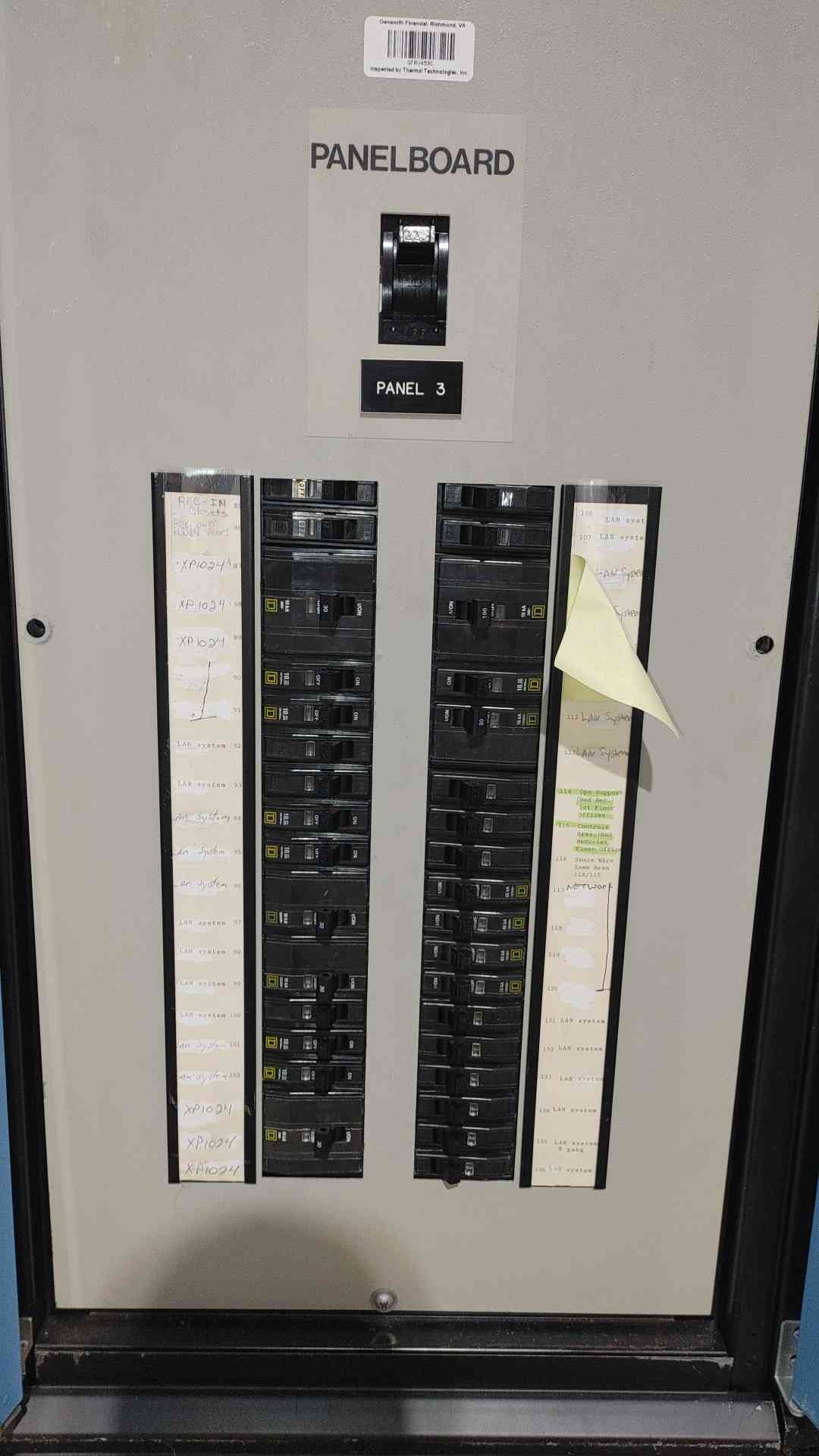 Liebert PPA100C 100kVA Precision Power Center PDU 480V To 208Y/120V 3 Phase Cabinet