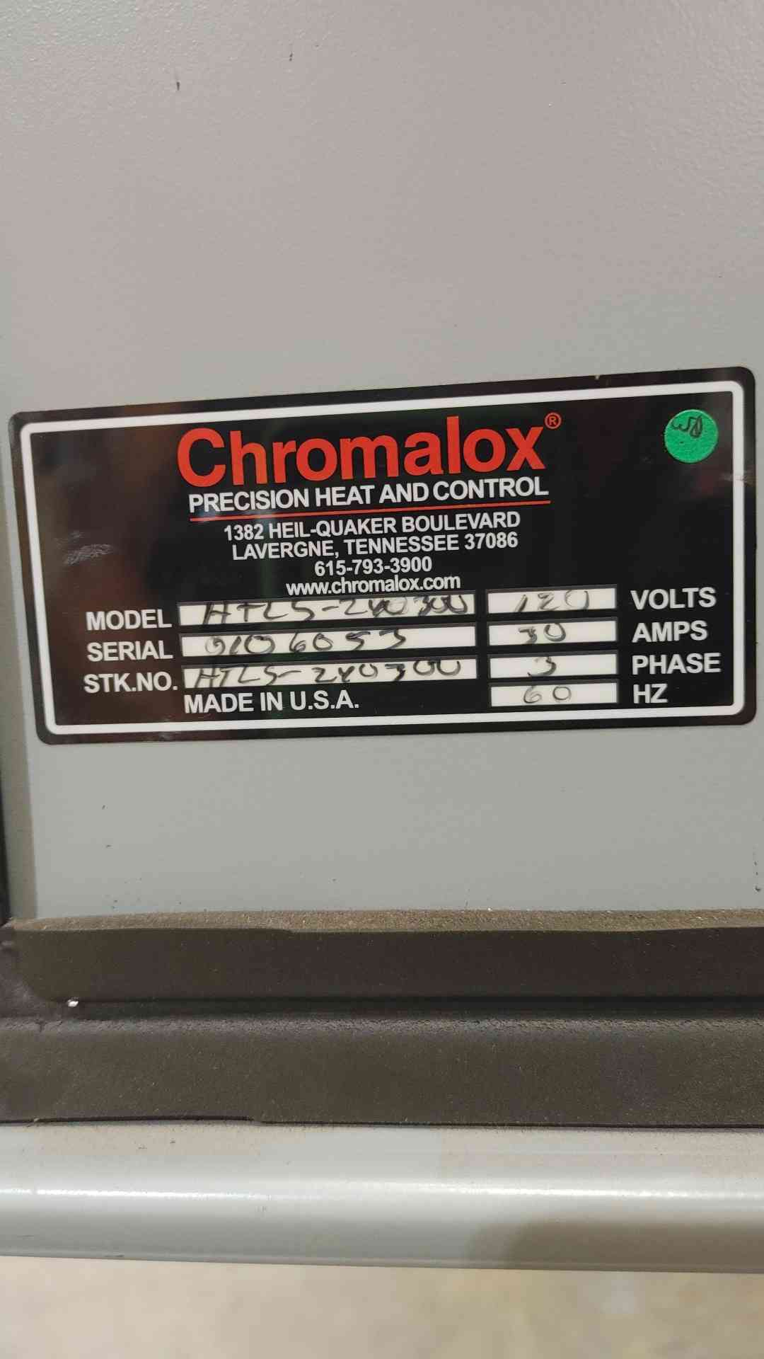 Chromalox IntelliTRACE HTLS-240300 24 Loop Industrial Heat Trace Control Panel
