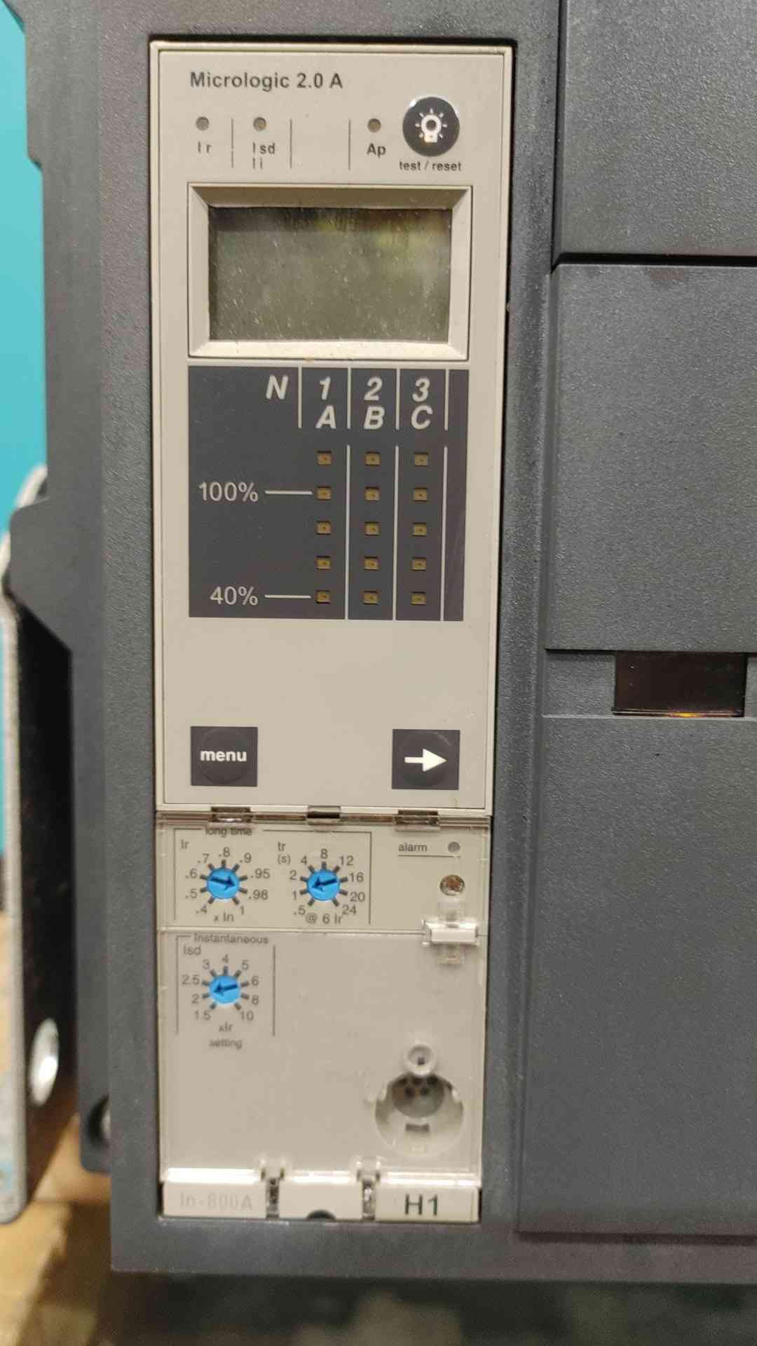 800A Merlin Gerin Masterpact NW08 H1 Breaker (111924)