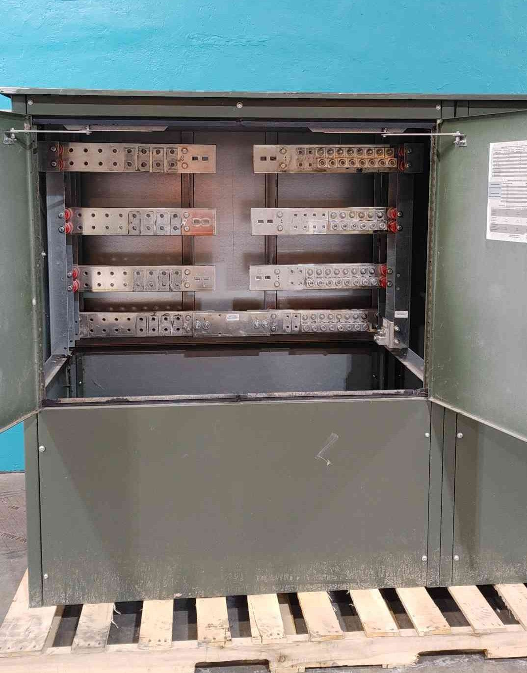 EMI CTCWP33000PA 3000A Metering Transformer Cabinet 3PH 4W 600V CT Enclosure 3R