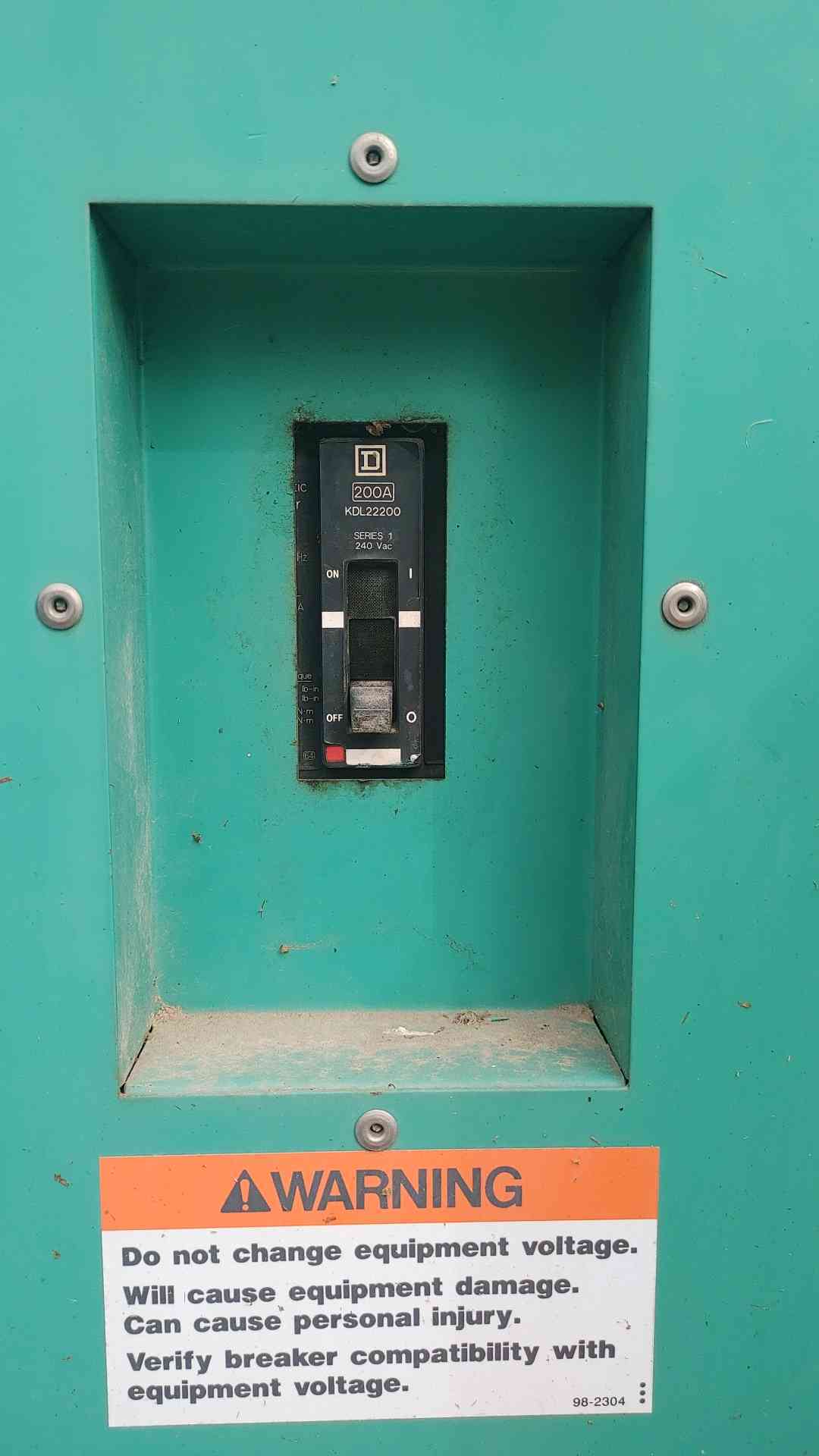 Cummins Onan 50DGCA 50 kW Diesel Generator 120/240V 277/480V Subbase Tank 770Hr TESTED(SKU: 115155)
