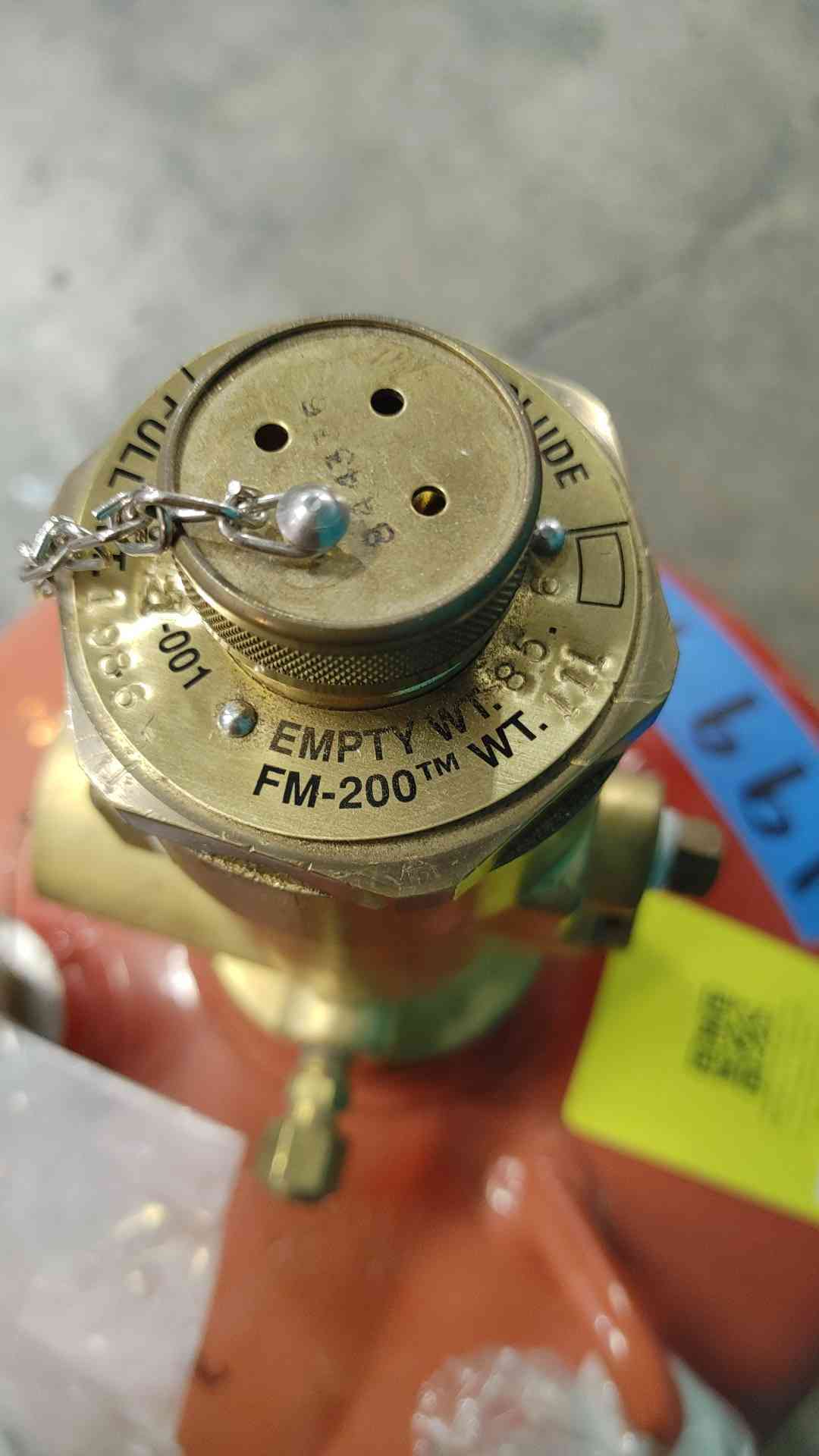 Fenwal 199 LBS Full 111 LBS FM-200 Agent Fire Suppression System (SKU: 115239)
