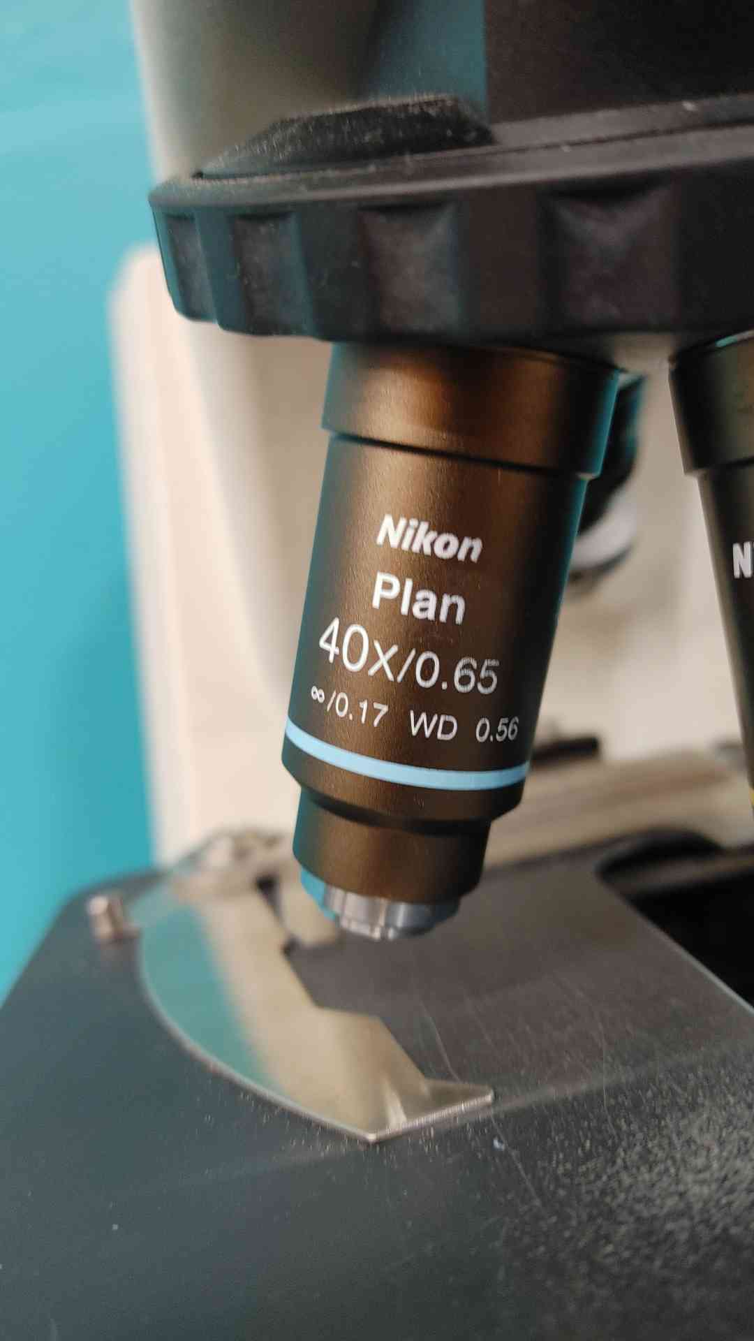 Nikon Eclipse 50i Laboratory Microscope CFI Plan Lenses Objective Marker Dotter