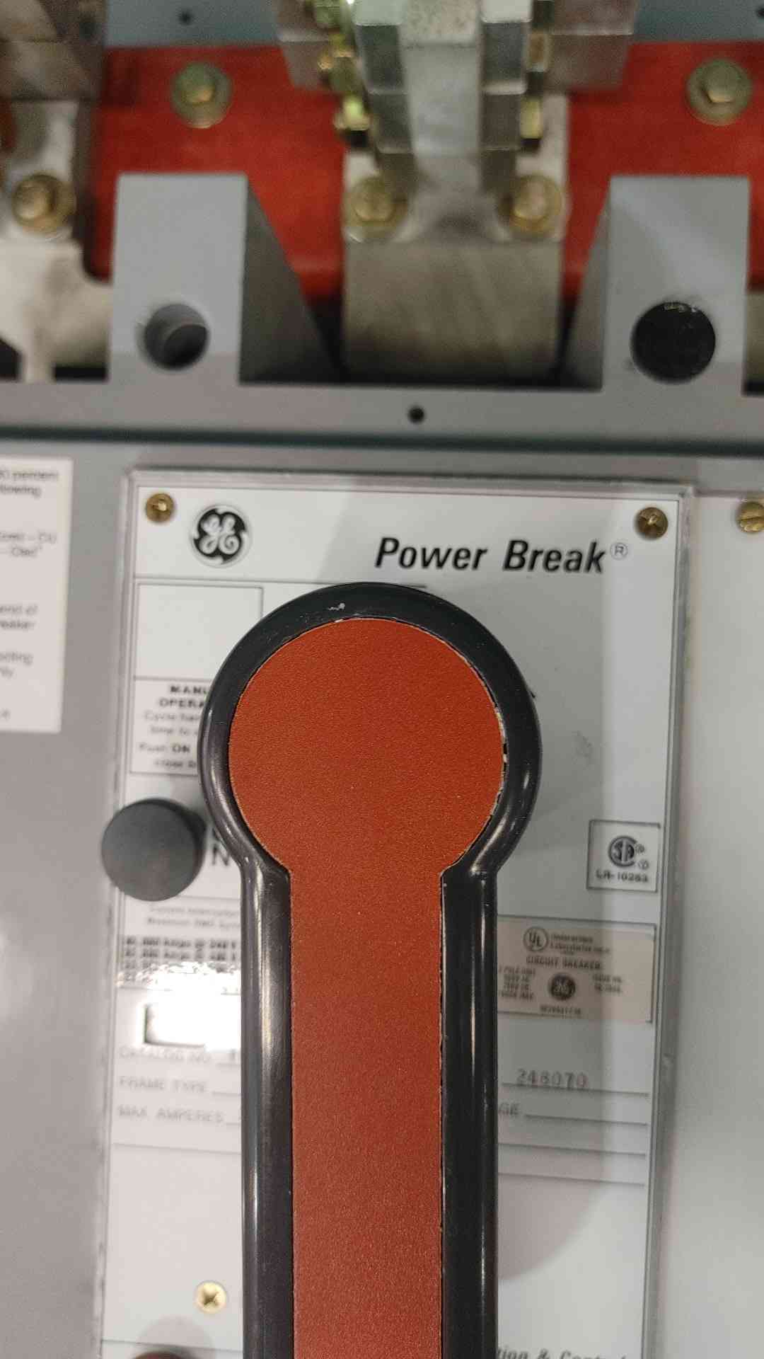 GE TPMM5612 1200 Amp Circuit Breaker Enclosed Disconnect Switch 3 Pole 600V