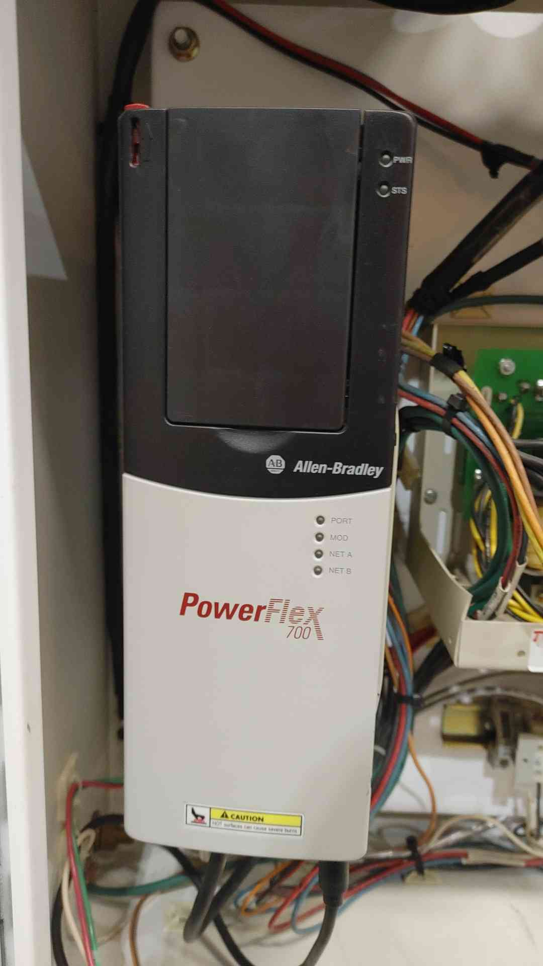 Allen Bradley PowerFlex 700 VFD Control Panel 480V TCI Filter Door Keypad Enclosed