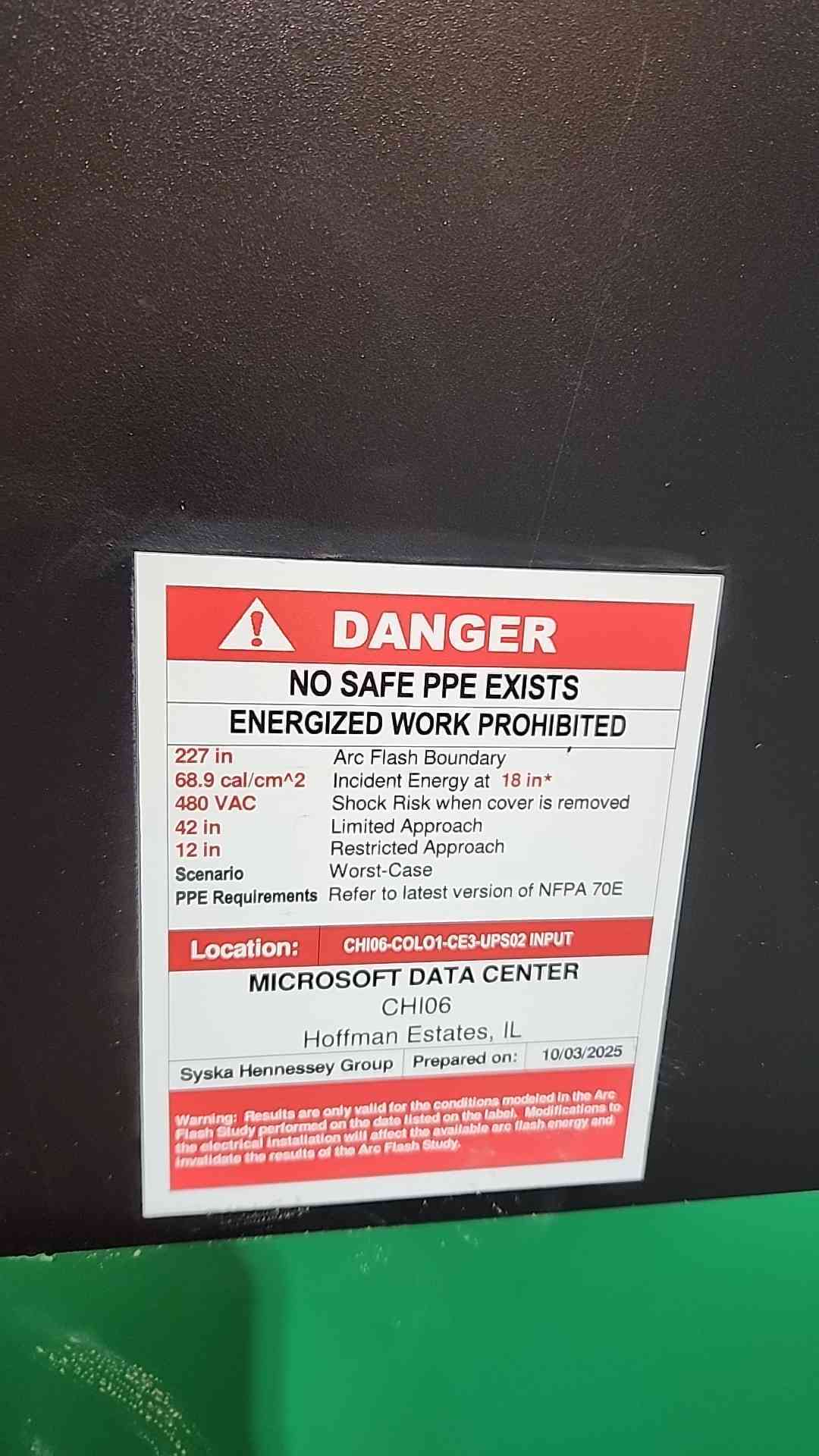 Delta DPM-1250K 1250kVA/1250kW 480V 3PH High Density UPS High Capacity Double Conversion