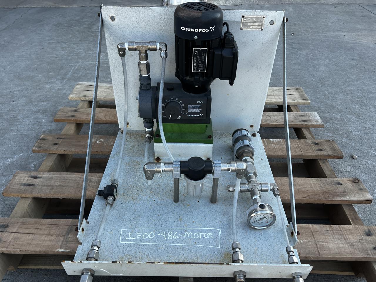 DPF Pump from Miratech for Tier 4 Engine SCR Injection, Unused Surplus