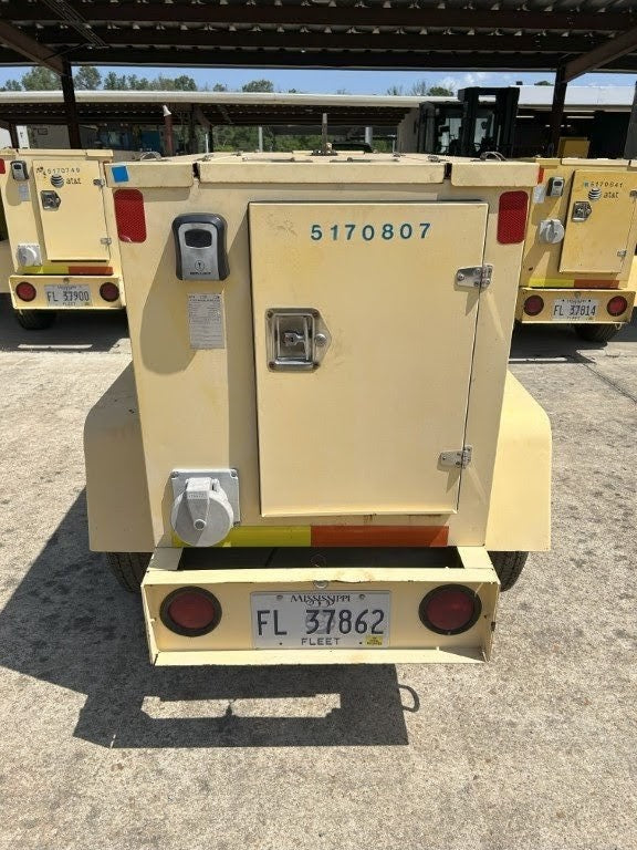 10KW CKH4310 Portable Diesel Generator Kubota V1305 Engine 120V TESTED