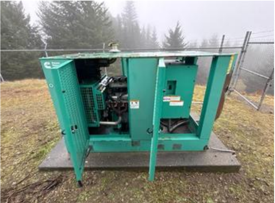 60KW ONAN 60ENA Nat Gas LP Generator AS-IS