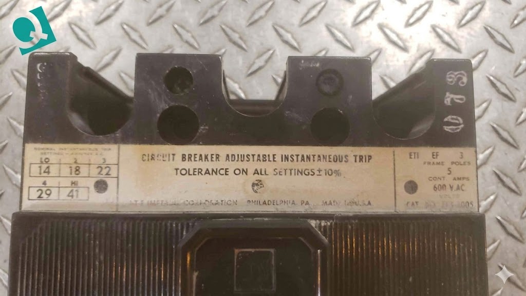 ITE IMPERIAL CORPORATION 5A 3 POLE 600V Circuit Breaker (SKU: 110213)
