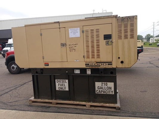 60KW Generac Mitsubishi SD060 Diesel Generator 1ph 120/240 '03 26.4Hrs. TESTED (SKU: 110688)