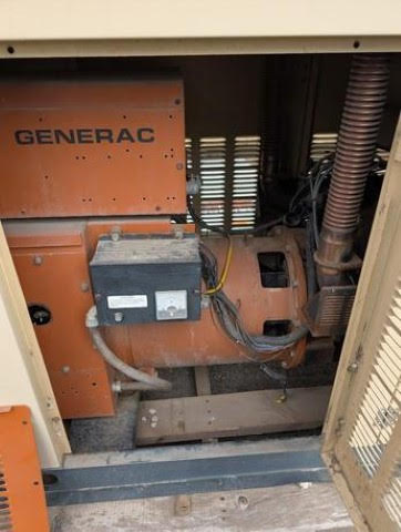 35KW Generac SG035 Nat Gas LP Generator 1ph 120/240 '99 TESTED (SKU: 111211)