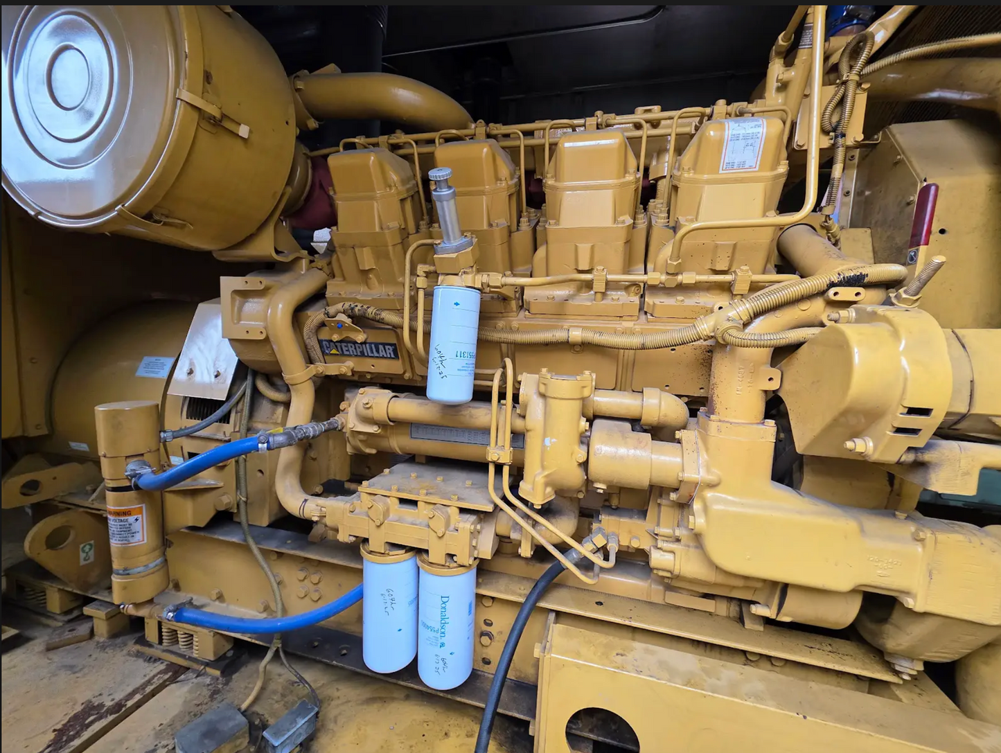 900KW Cat Diesel 3508 Generator 480/277v 629hrs