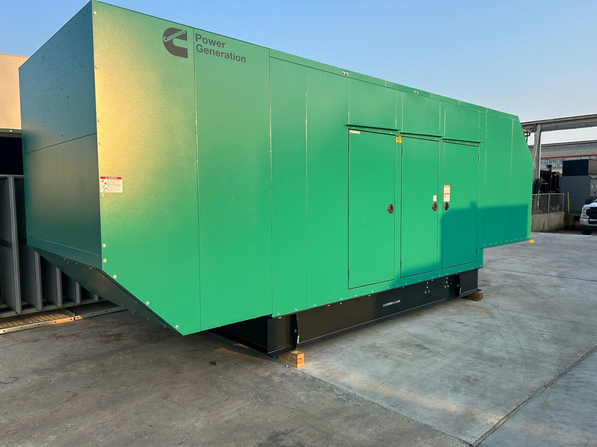 New Cummins GTA28E 500KW Natural Gas Generator Set - DPC1049