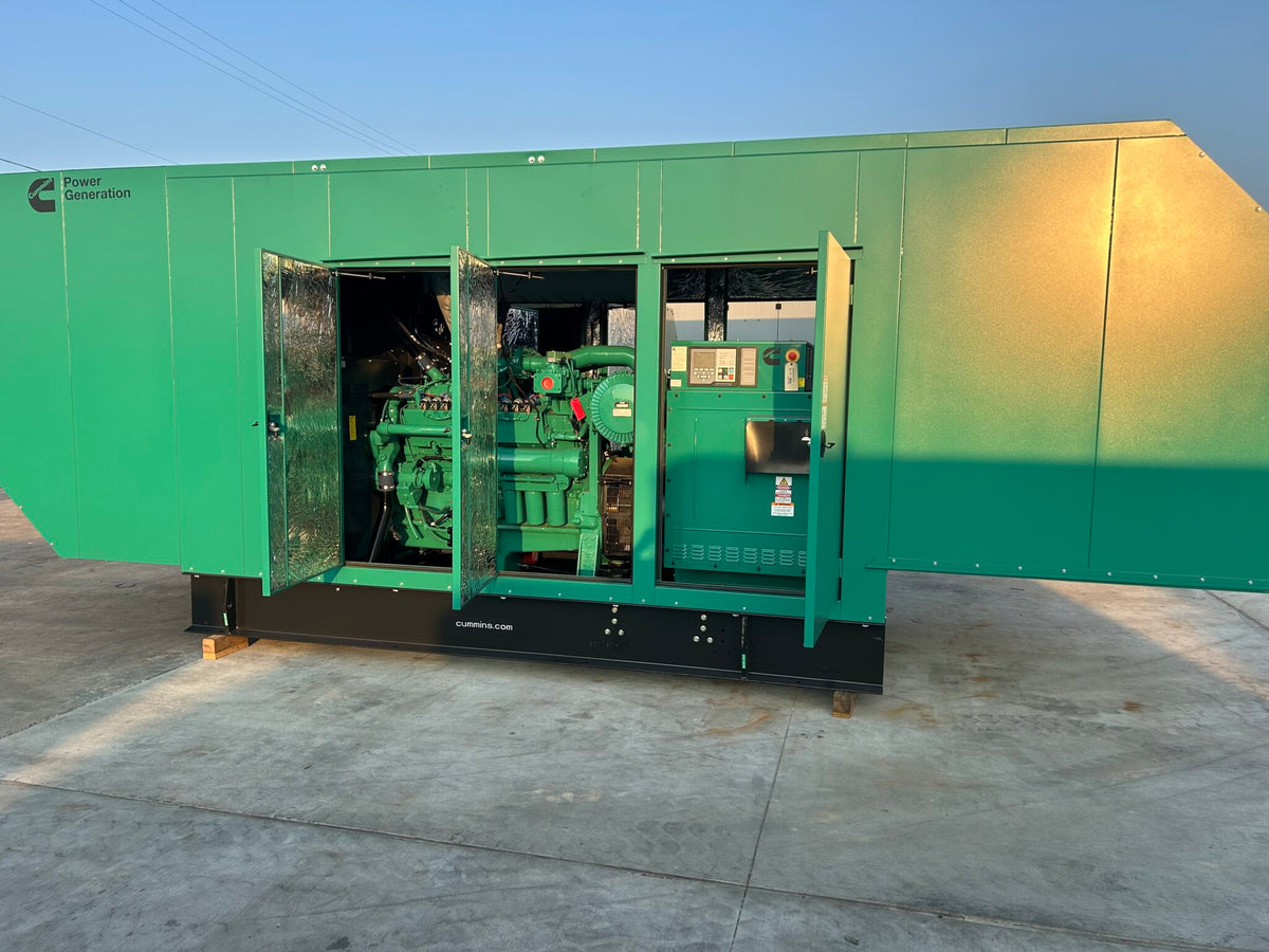 New Cummins GTA28E 500KW Natural Gas Generator Set - DPC1049