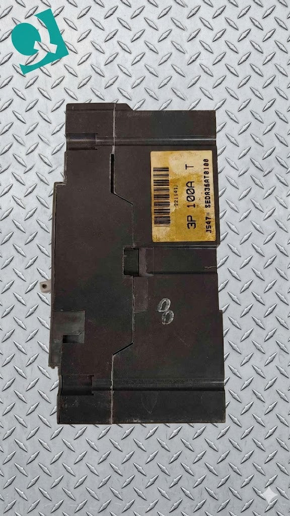 GE Spectra Series RMS SEDA36AT0100 100A 3 POLE (2632AA)(2632AA)