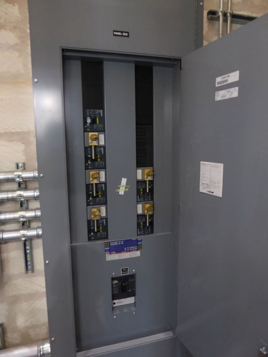 500A Square D I-Line Panelboard 208Y/120V w/ Main, Circuit Breakers, & Kirk Keys