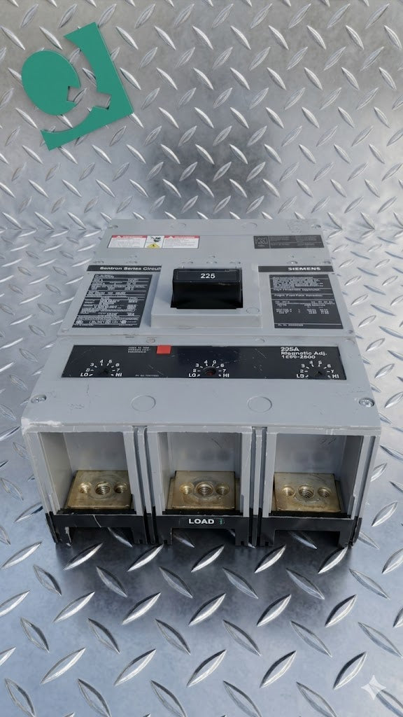 Siemens Sentron 400A Frame 225A Trip 3 Pole 600V Breaker HJD63F400 (SKU: 112359)