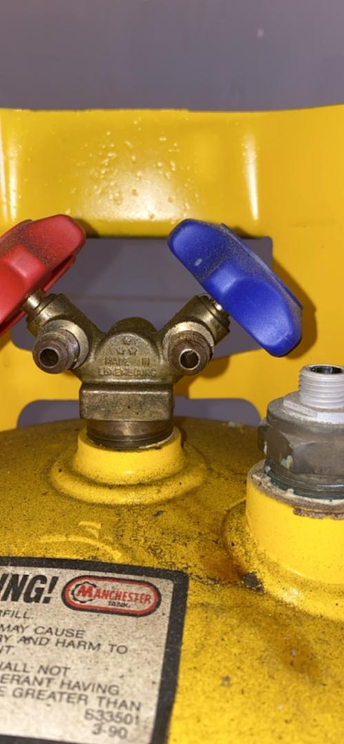 Manchester Refrigerant Cylinder Tank DOT-4BA400-ZZ(S6LLST4188)