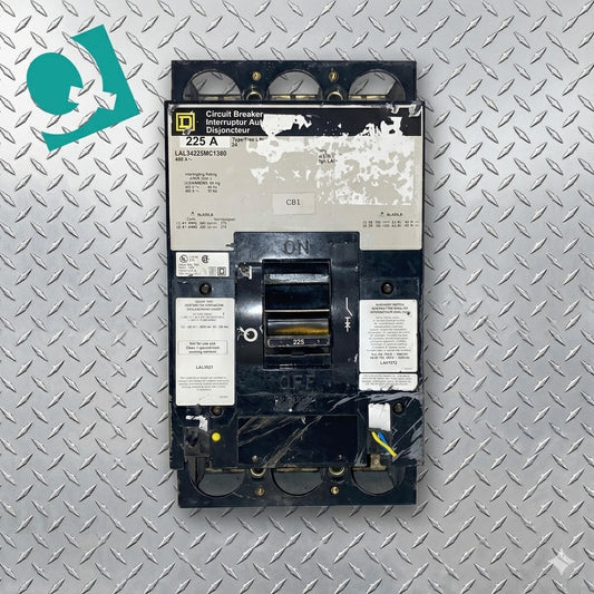 Square D 225A LAL34225MC1380 Circuit Breaker(S6LLST6769)