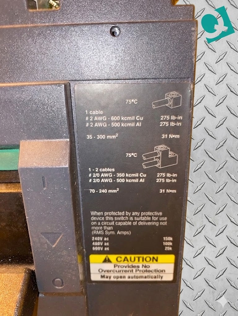 400A Circuit Breaker Merlin Gerin NSJ400 A(S6LLST1301)