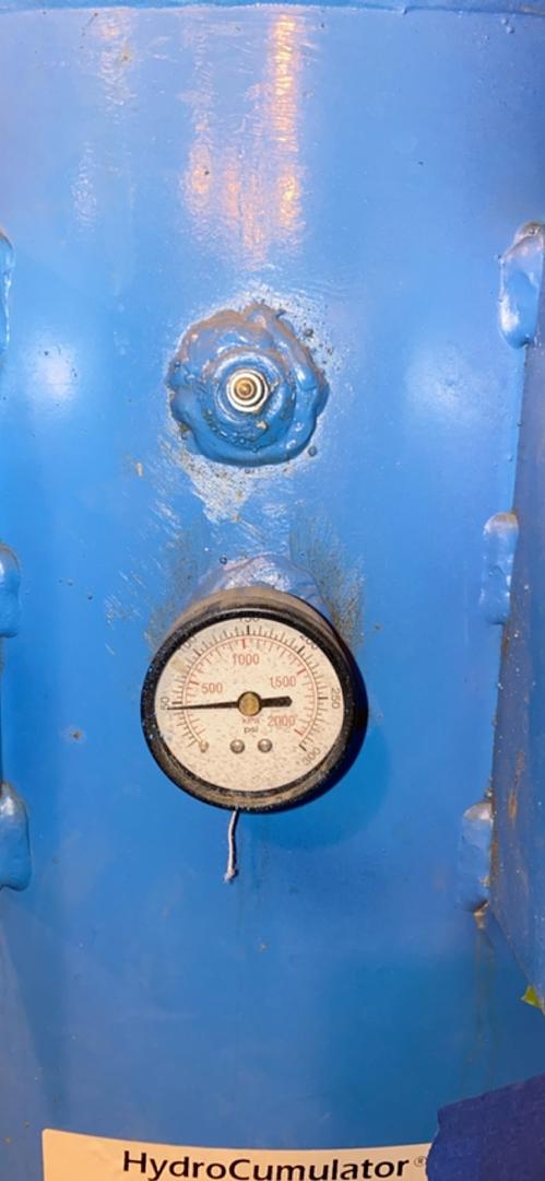 300 Gal Pressure Tank HydroCumulator SyncroFlo 180 30"dia 200PSIG(S6LLST3701)
