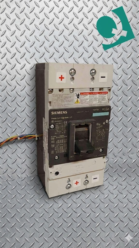 Siemens Circuit Breaker 3 Pole 600A 600VAC 250VDC HLGA 535971P1