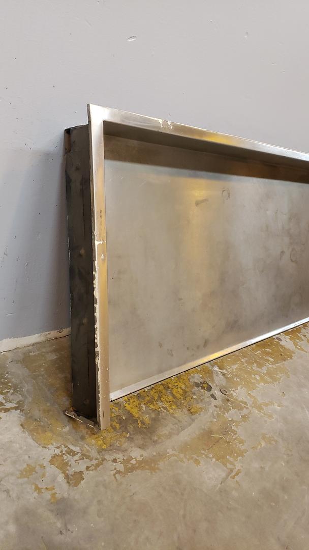 71"x27" Stainless Steel Countertop with Backsplash(S6LLST8331)
