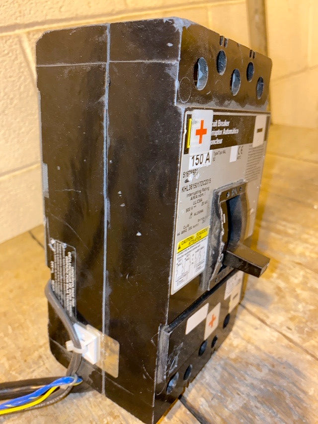 150A Square D KHL3615017DC2315 3 Pole DC Circuit Breaker(S6LLST1385)