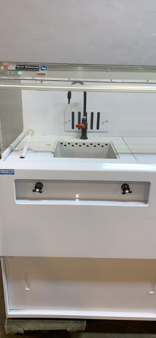 Terra Universal 72" Dual Sink W/ Bench Heavy Duty Polymer Plastic(S6LLST8643)