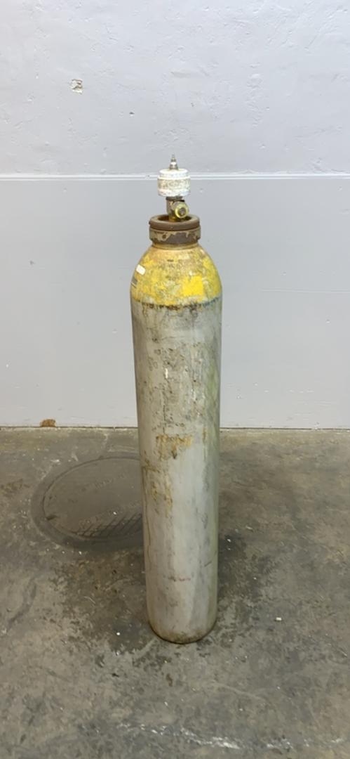 8"x57" Tall Metal Gas Storage Tank Cylinder(S6LLST8761)