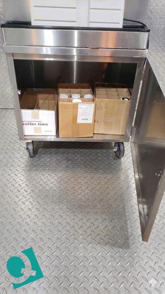 Hoshizaki KML-600MWH Crescent Cube Ice Machine with DM-180A Ice and Water Dispenser 115/230V (SKU: 113295)